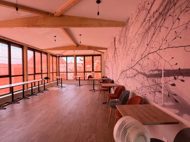 salle du restaurant au R+1 après travaux