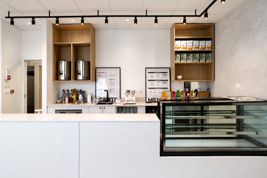 Comptoir de distribution 